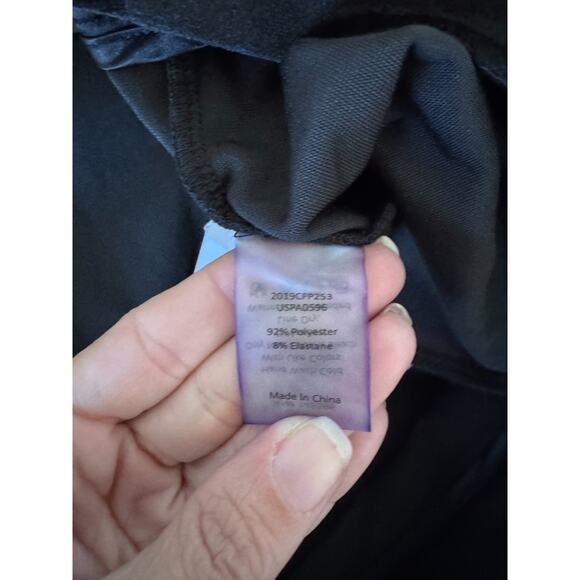 Universal Standard Velour Velvet Flared Dress Pants Black Size 40 NEW - Picture 8 of 10